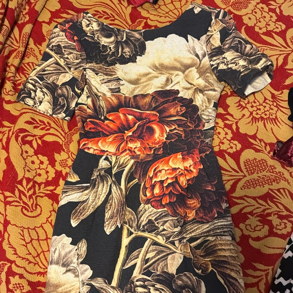 Floral asos dress